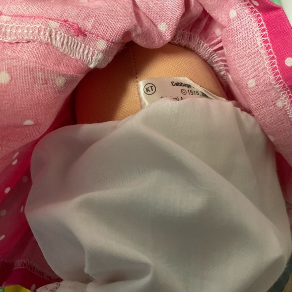 VTG Second Edition Cabbage Patch Kid Girl With Pacifier RARE Gray Eyes - Picture 9 of 11